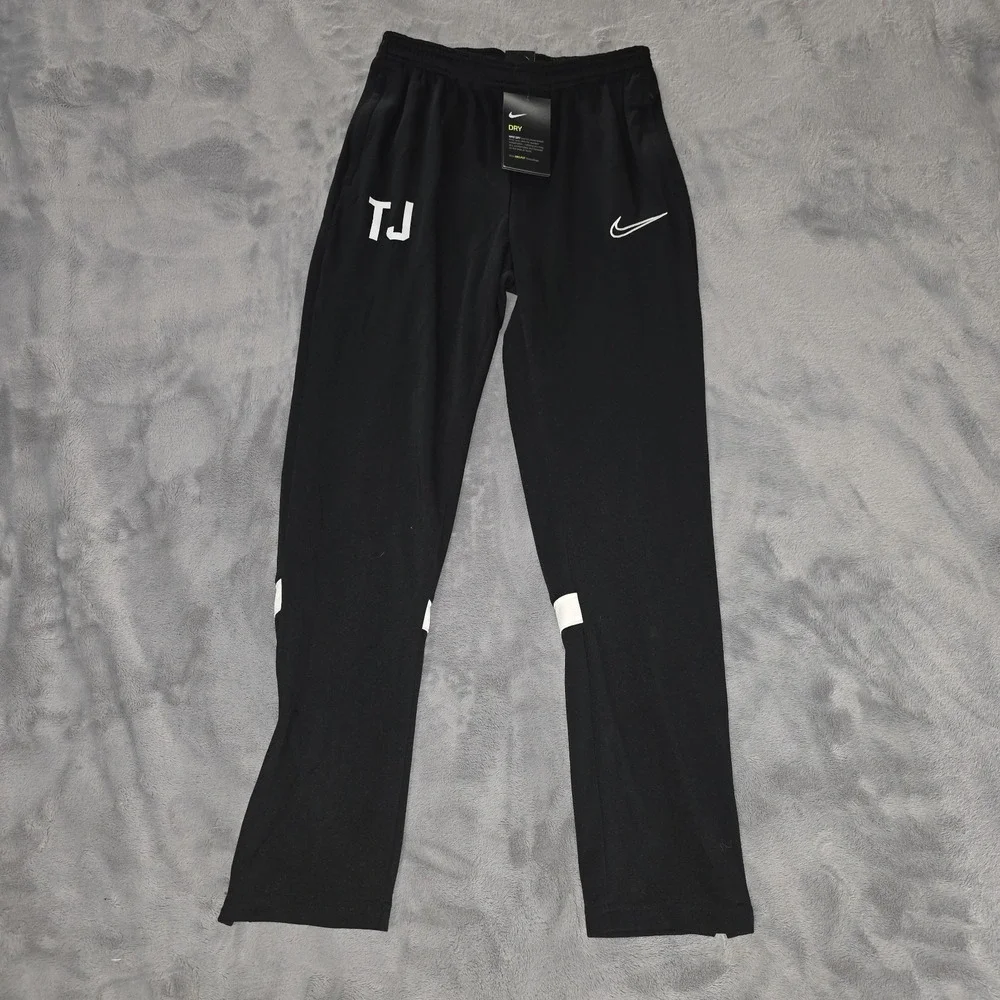 New Nike Youth Academy Knit Soccer Football Pants Black size Youth Unisex XL NWT